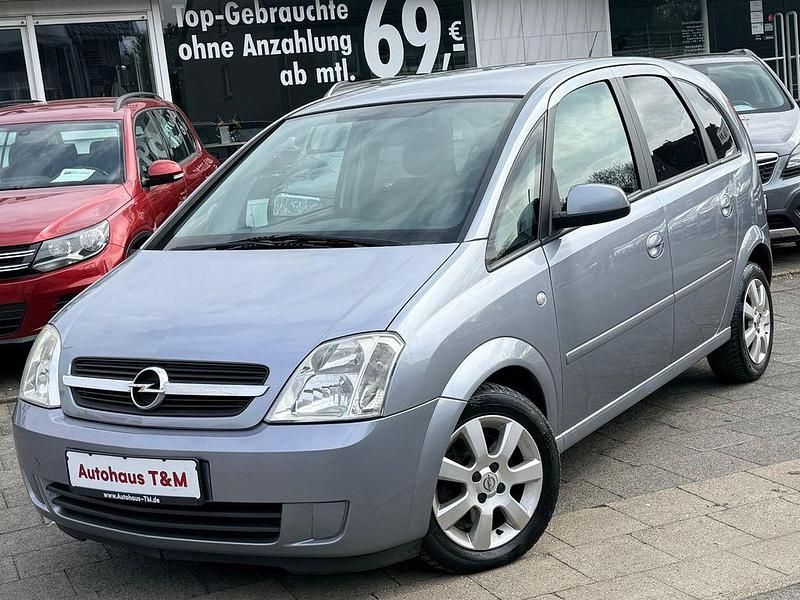 Gebraucht Opel Meriva Edition 101 PS (74 kW) 2005 Silber Van / Kleinbus
