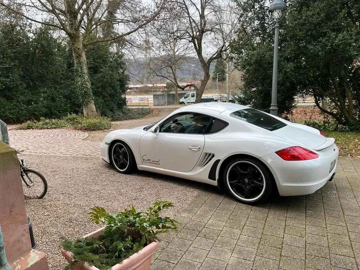 Gebraucht Porsche Cayman 245 PS (180 kW) 2008 Weiß Coupé