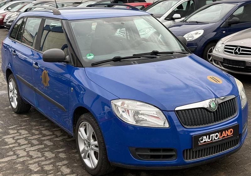 Blau Gebraucht 2009 Skoda Fabia Cool Edition Kombi | 699 € (Superpreis) - Bild 1/4
