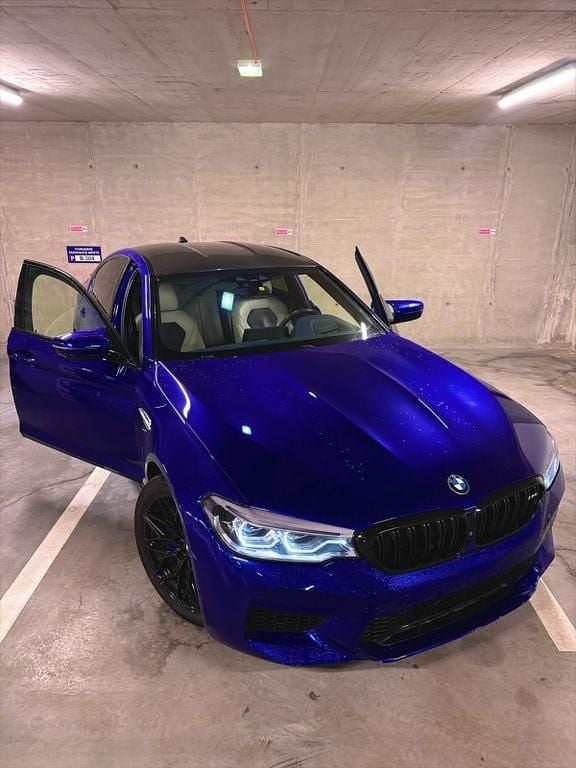 Second-hand BMW M5 Performance 600 CP (441 kW) 2019 Albastru Berlinǎ