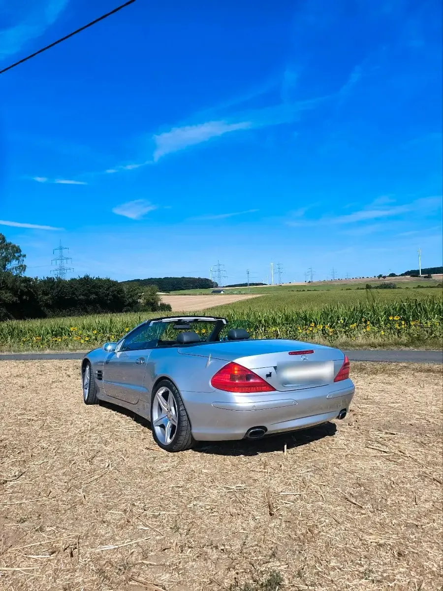Gebraucht Mercedes SL350 AMG 245 PS (180 kW) 2005 Silber Cabrio