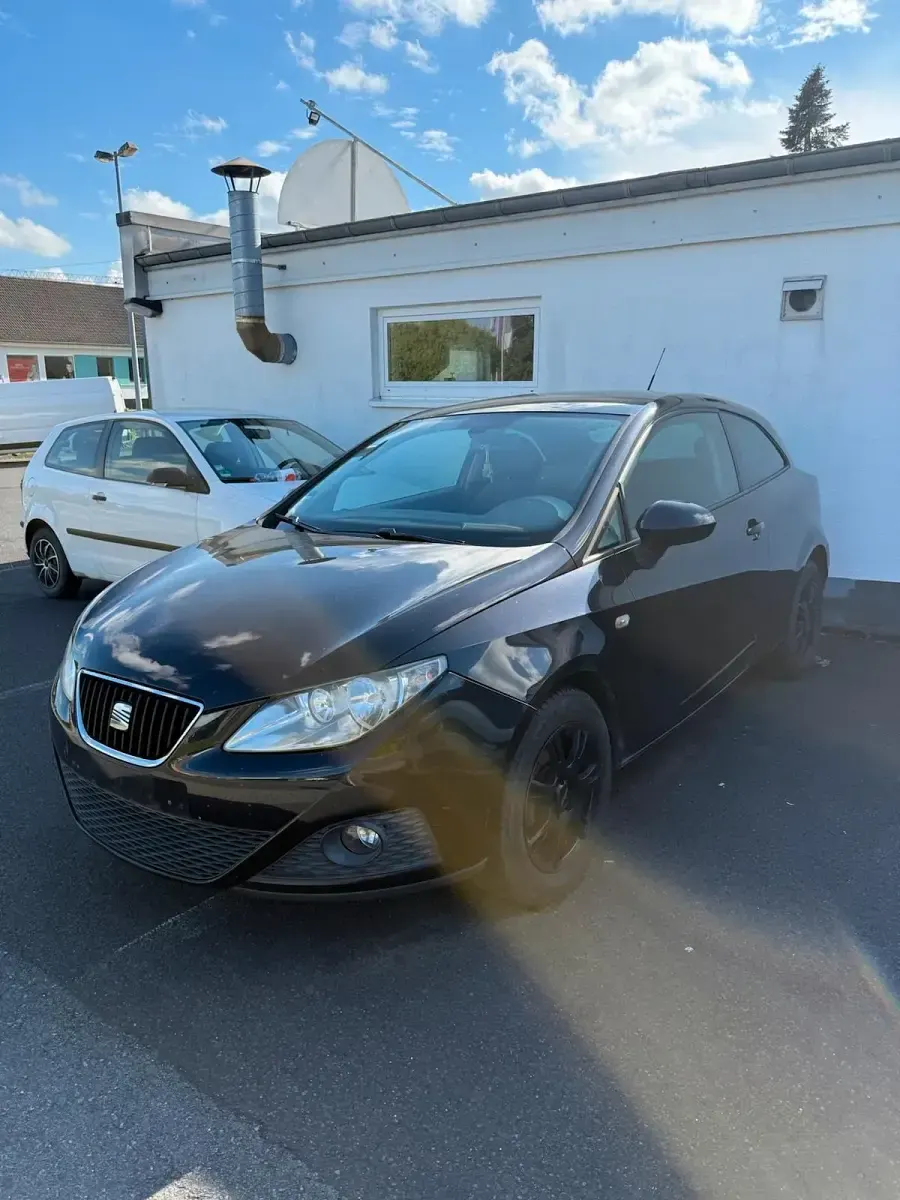 Gebraucht Seat Ibiza 86 PS (63 kW) 2010 Schwarz Kleinwagen