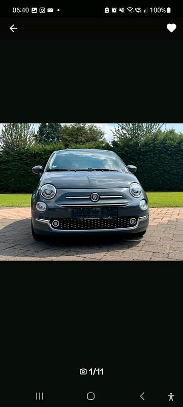 Gebraucht Fiat 500 19 PS (13 kW) 2018 Grau Kleinwagen