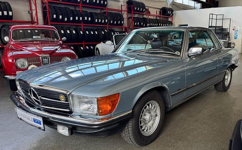 Blau Gebraucht 1980 Mercedes 500 Coupé | 55.700 € - Bild 1/4