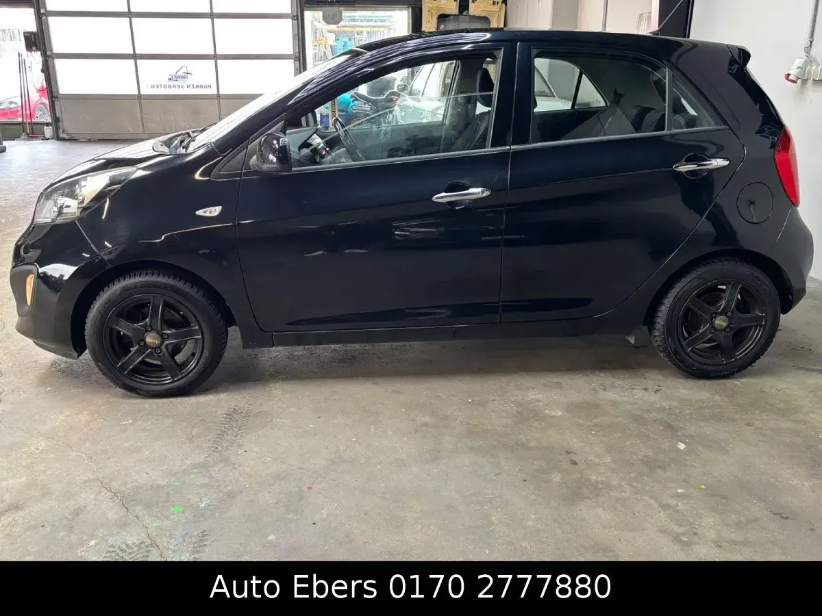 Gebraucht Kia Picanto FIFA World Cup Edition 69 PS (50 kW) 2014 Schwarz Kleinwagen