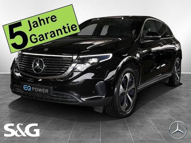 Unilack schwarz Gebraucht 2021 Mercedes EQC400 SUV | 33.890 € (Fairer Preis) - Bild 1/4
