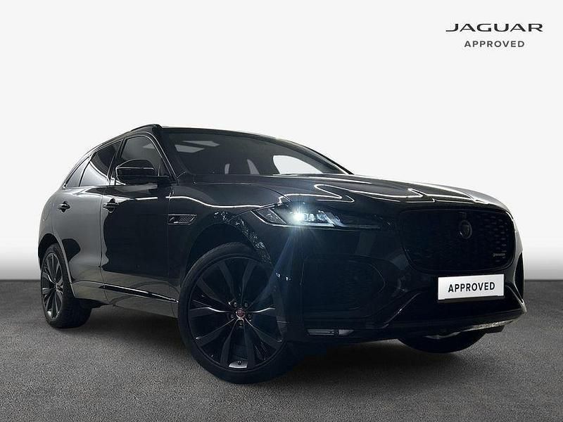 Grau Gebraucht 2021 Jaguar F-Pace R-Dynamic SUV | 46.497 € (Teuer) - Bild 1/4