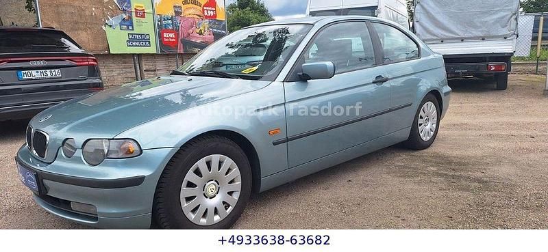 Graugruen metallic Gebraucht 2002 BMW 316 Sport Line Kleinwagen | 1.999 € (Fairer Preis) - Bild 1/4