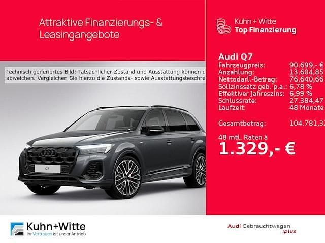 Individuallackierungen audi exclusive Gebraucht 2025 Audi Q7 S-Line SUV | 90.699 € - Bild 1/3