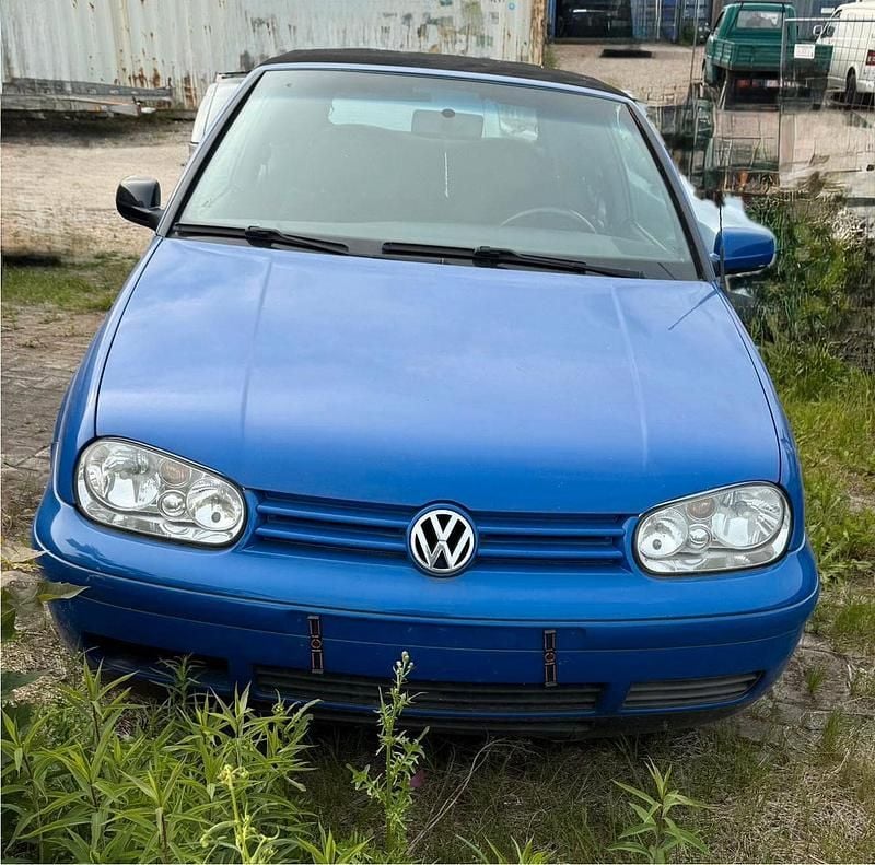 Blau Gebraucht 1998 VW Golf Cabriolet Cabrio | 1.450 € (Guter Preis) - Bild 1/4