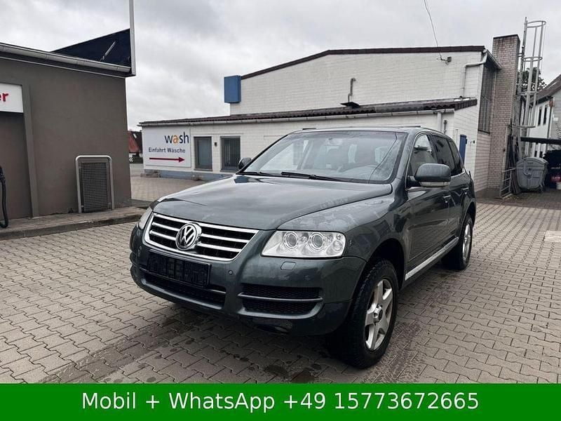 Grün Gebraucht 2004 VW Touareg R SUV | 3.899 € (Guter Preis) - Bild 1/4