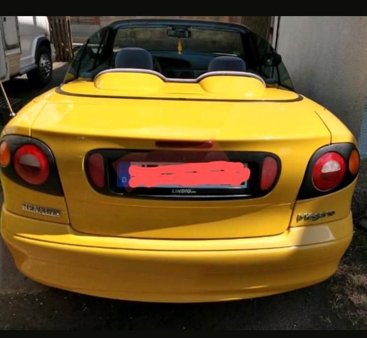 Gebraucht Renault Mégane Cabriolet 90 PS (66 kW) 1997 Gelb Cabrio