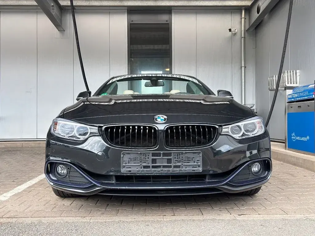 Gebraucht BMW 430 Cabriolet Sport Line 258 PS (189 kW) 2014 Schwarz Cabrio