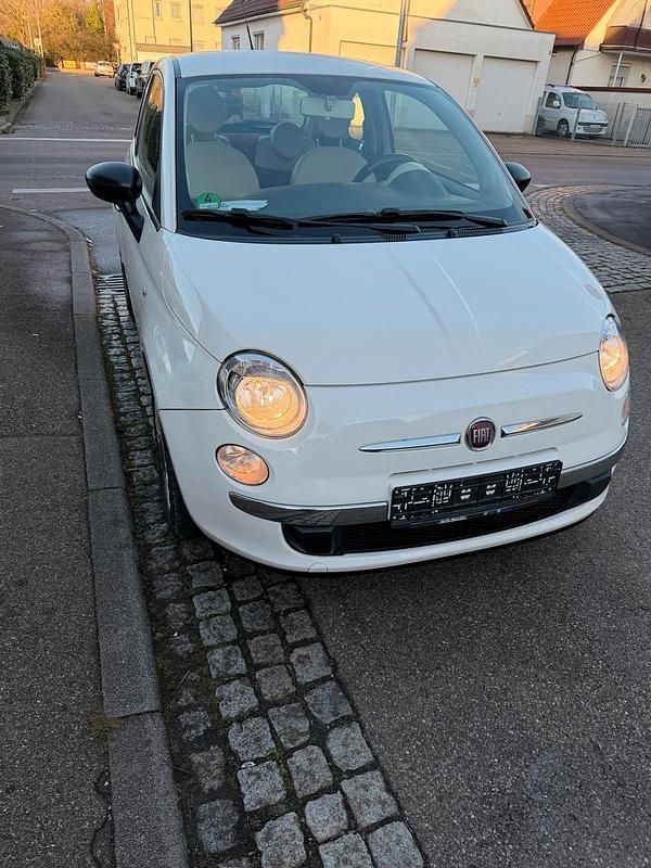 Weiß Gebraucht 2008 Fiat 500 Kleinwagen | 4.200 € - Bild 1/4