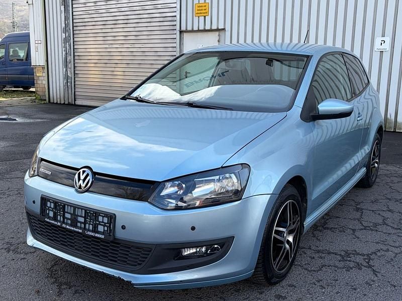 Gebraucht VW Polo Trendline 75 PS (55 kW) 2011 Blau Kleinwagen