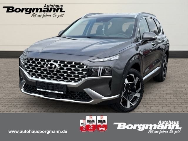 Grau Gebraucht 2022 Hyundai Santa Fe Prime SUV | 36.890 € (Fairer Preis) - Bild 1/4