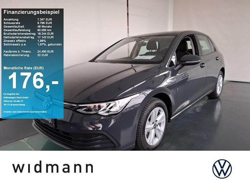 Uranograu Gebraucht 2024 VW Golf VIII Life Kleinwagen | 21.850 € (Guter Preis) - Bild 1/4