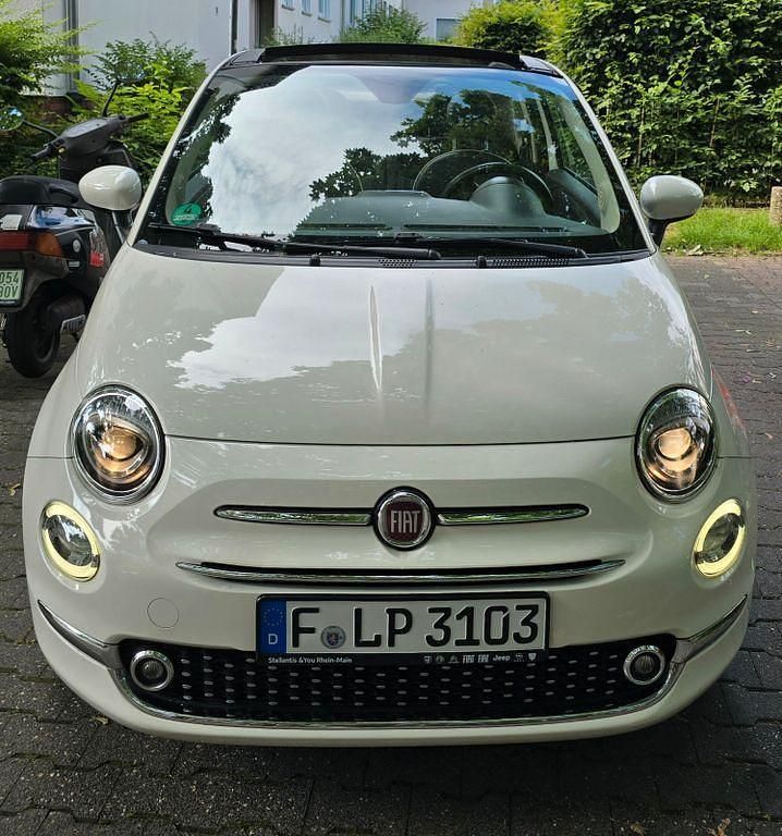 Weiß Gebraucht 2016 Fiat 500C Lounge Cabrio | 6.999 € (Guter Preis) - Bild 1/4