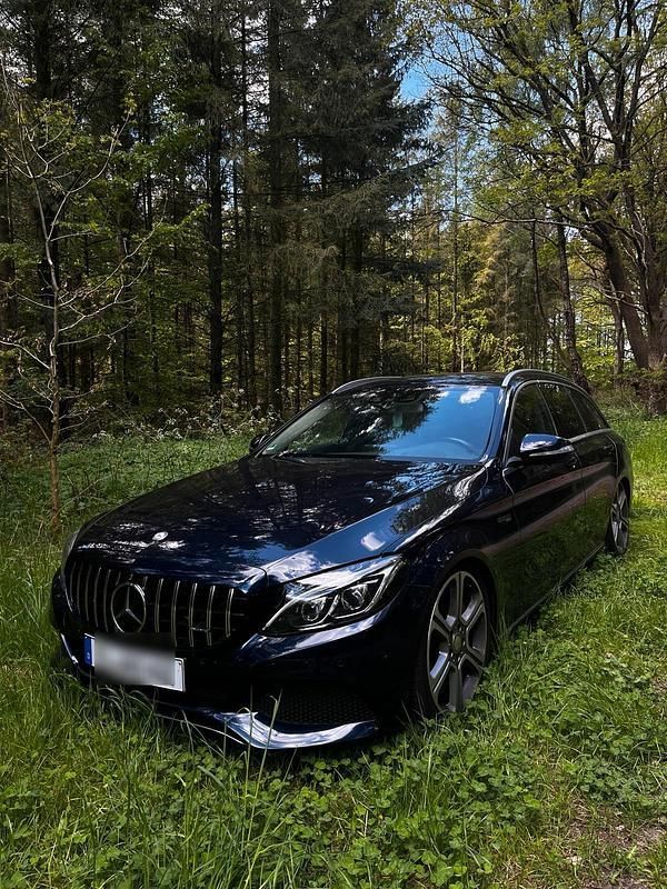 Blau Gebraucht 2015 Mercedes C400 Kombi | 22.999 € (Fairer Preis) - Bild 1/4