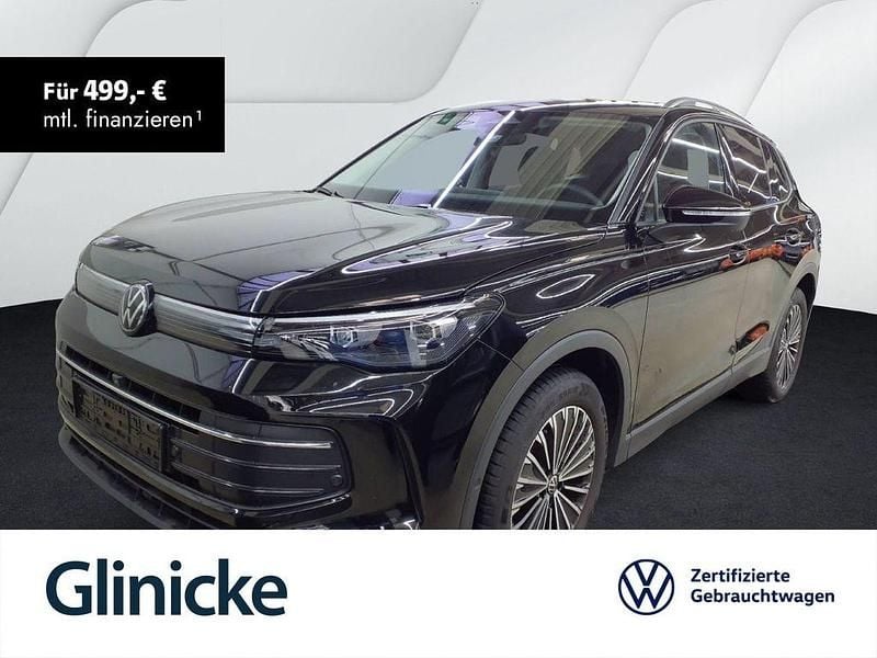 Grenadillschwarz metallic Gebraucht 2025 VW Tiguan Goal SUV | 35.833 € (Superpreis) - Bild 1/3