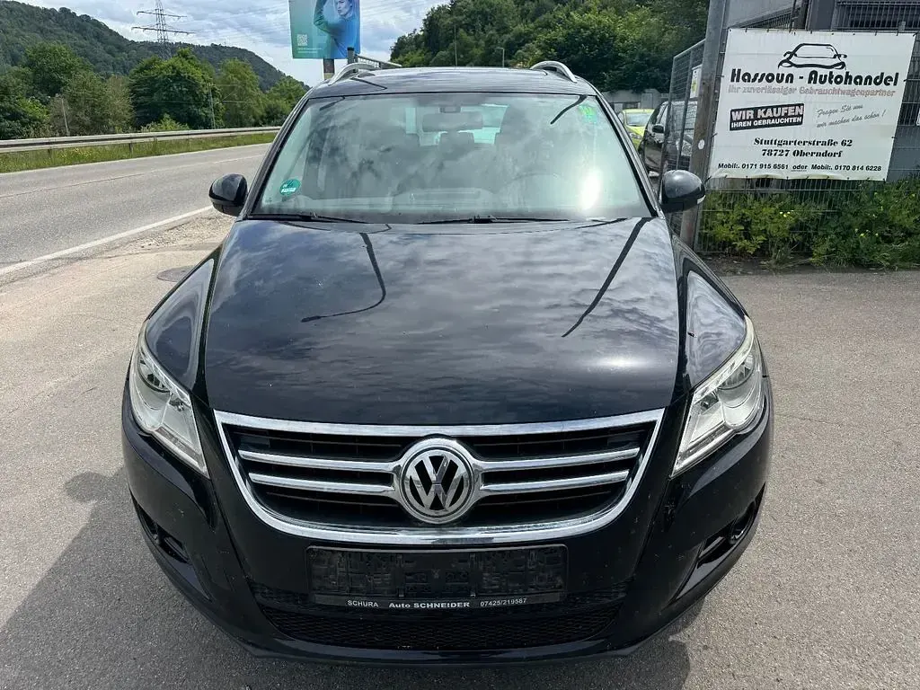 Gebraucht VW Tiguan Sportline 140 PS (102 kW) 2008 Schwarz SUV