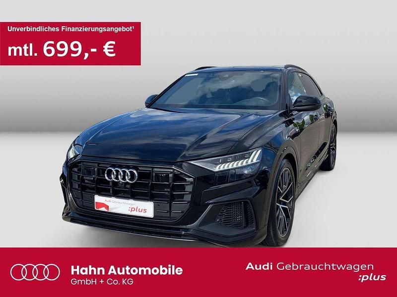 Mythosschwarz metallic Gebraucht 2022 Audi Q8 Ambiente SUV | 61.770 € (Fairer Preis) - Bild 1/3