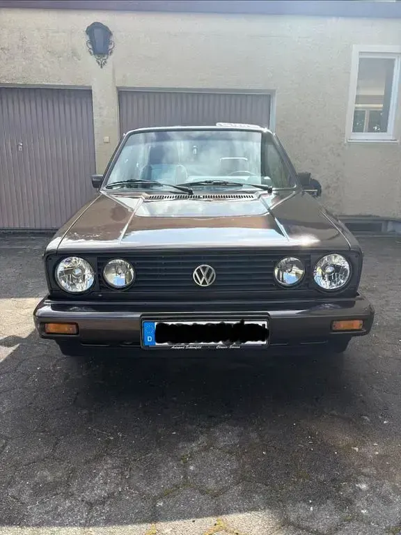 Gebraucht VW Golf Cabriolet Karmann 95 PS (69 kW) 1989 Braun Cabrio