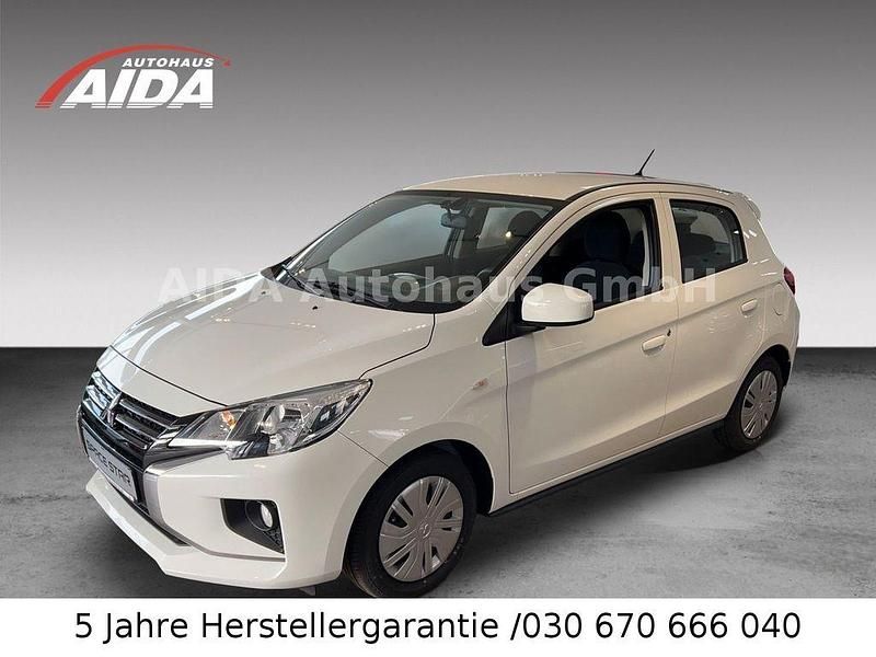 Gebraucht Mitsubishi Space Star Basis 71 PS (52 kW) 2024 Weiß Kleinwagen