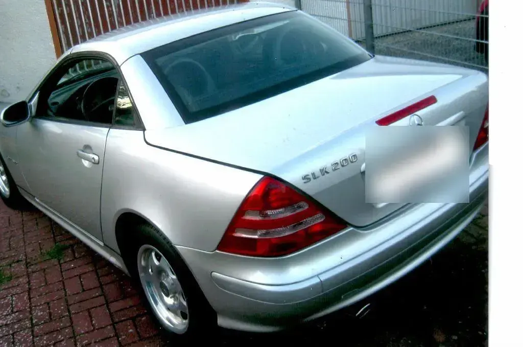 Gebraucht Mercedes SLK200 163 PS (119 kW) 2001 Silber Cabrio