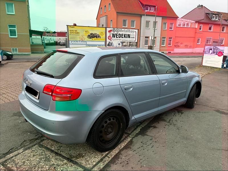 Gebraucht Audi A3 105 PS (77 kW) 2008 Blau Kleinwagen