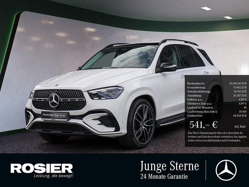 Weiss / polarweiß Gebraucht 2024 Mercedes GLE450 AMG AMG SUV | 83.083 € (Superpreis) - Bild 1/4