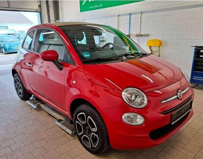 Rot Gebraucht 2023 Fiat 500C Club Cabrio | 13.599 € (Guter Preis) - Bild 1/3