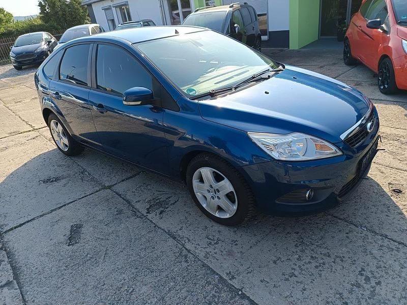 Blau Gebraucht 2008 Ford Focus Style Limousine | 2.999 € (Fairer Preis) - Bild 1/4