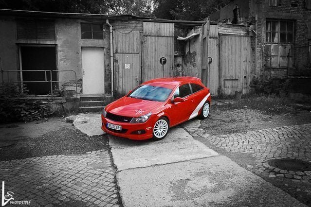 Gebraucht Opel Astra GTC 190 PS (139 kW) 2008 Rot Coupé