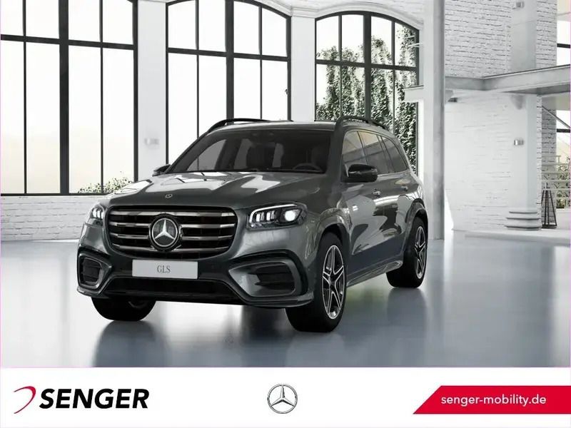 Grau Gebraucht 2023 Mercedes GLS450 AMG line SUV | 104.880 € - Bild 1/1
