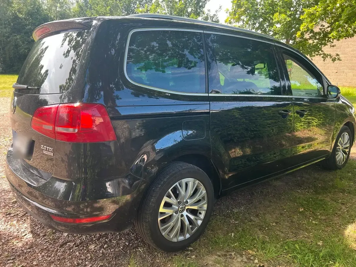 Gebraucht VW Sharan 170 PS (125 kW) 2012 Schwarz Van / Kleinbus