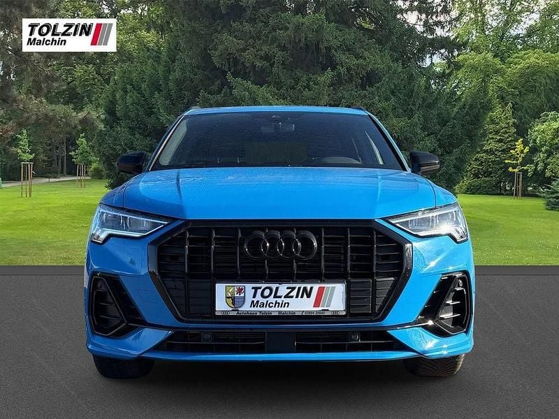 Blau Gebraucht 2021 Audi Q3 S-Line SUV | 29.970 € (Superpreis) - Bild 1/3