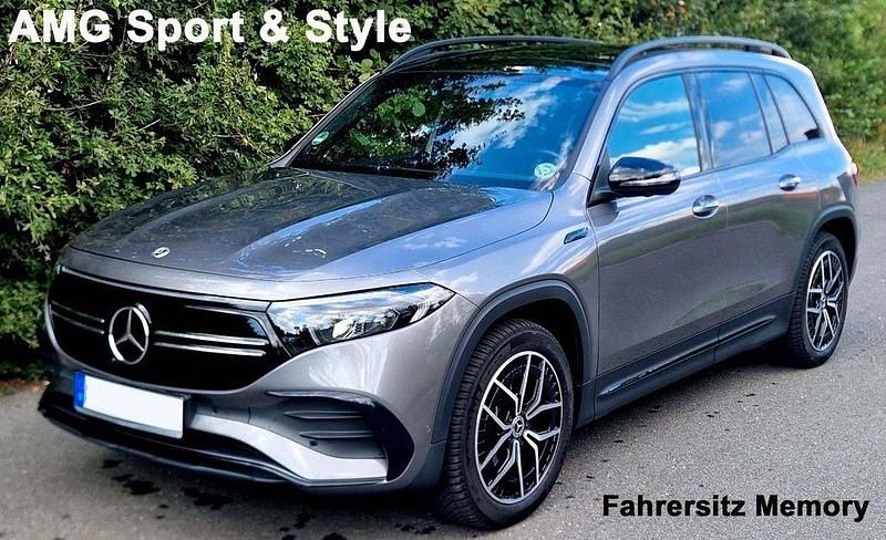 Grau Gebraucht 2022 Mercedes EQB350 AMG SUV | 37.654 € (Fairer Preis) - Bild 1/4