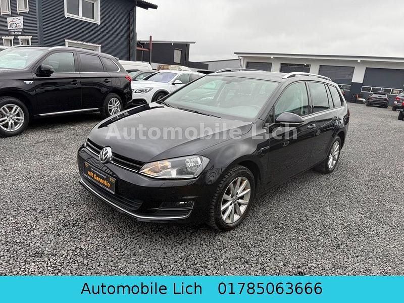Gebraucht VW Golf VII LOUNGE 125 PS (91 kW) 2015 Schwarz Kombi