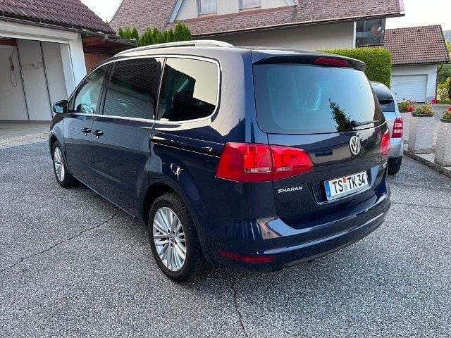 Blau metallic Gebraucht 2014 VW Sharan Cup Van / Kleinbus | 23.000 € - Bild 1/4