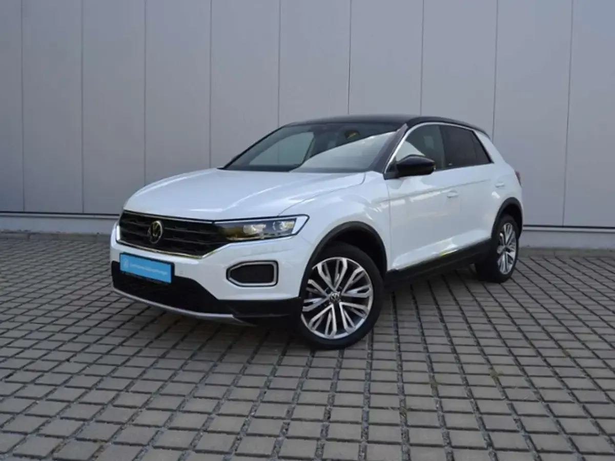 Gebraucht VW T-Roc United 110 PS (80 kW) 2021 Weiß SUV