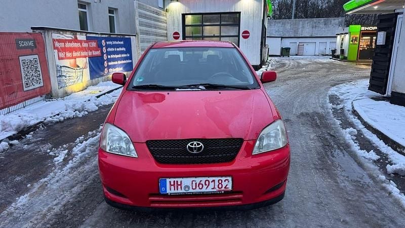 Gebraucht Toyota Corolla 97 PS (71 kW) 2002 Rot Kleinwagen