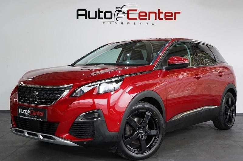 Rot Gebraucht 2018 Peugeot 3008 Allure SUV | 16.490 € (Fairer Preis) - Bild 1/4