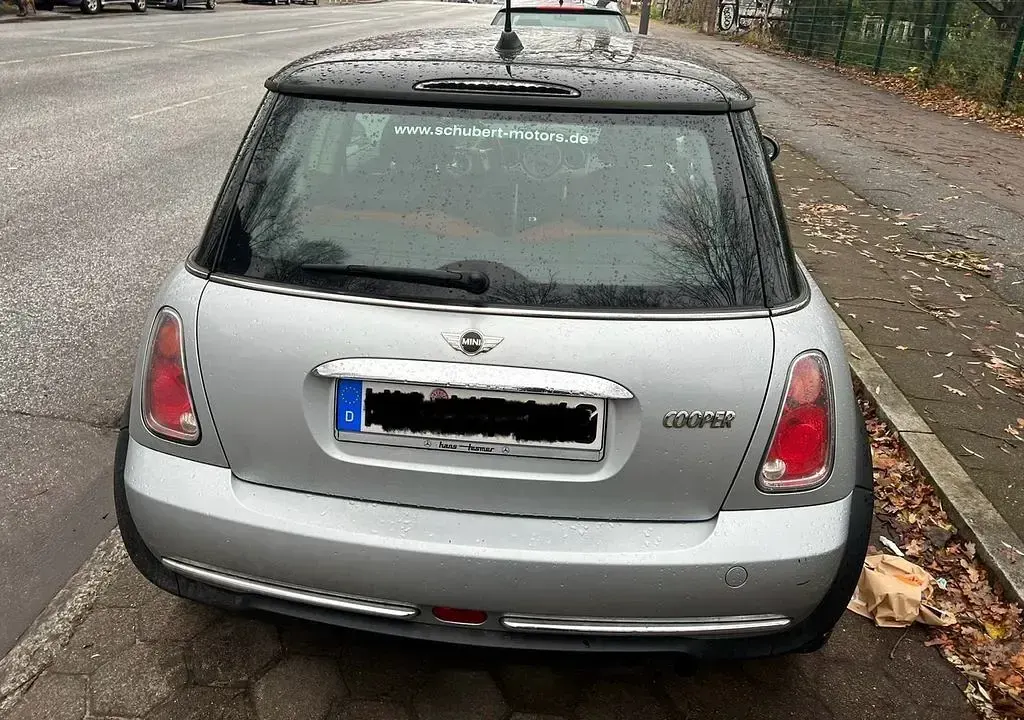 Usata Mini Cooper 116 CV (85 kW) 2004 Argento Utilitaria