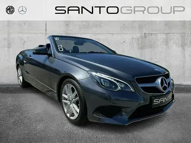 Usata Mercedes E200 184 CV (135 kW) 2017 Grigio Cabrio