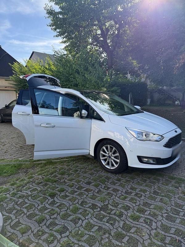Gebraucht Ford C-MAX Titanium 150 PS (110 kW) 2017 Weiß Van / Kleinbus