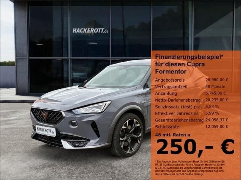 Grau Gebraucht 2022 Cupra Formentor VZ SUV | 26.980 € (Guter Preis) - Bild 1/4