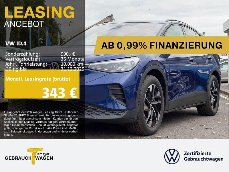 Blue dusk metallic Gebraucht 2024 VW ID.4 Pro SUV | 34.460 € (Superpreis) - Bild 1/4