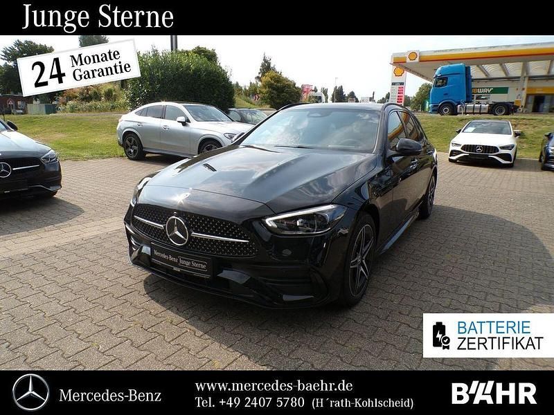 Schwarz Gebraucht 2024 Mercedes C300e AMG Limousine | 48.450 € (Fairer Preis) - Bild 1/4