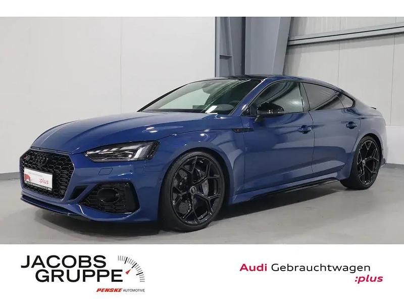 Blau Gebraucht 2024 Audi RS5 Sportback Performance Limousine | 85.419 € (Etwas zu teuer) - Bild 1/4